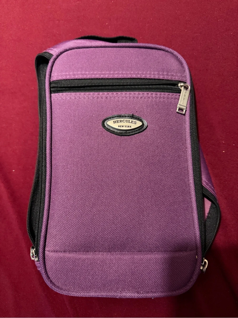 Purple Hercules lunch Bag